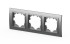 Рамка трехместная ELBI Zena 500-011000-227 Рамка трехместная ELBI Zena 500-011000-227