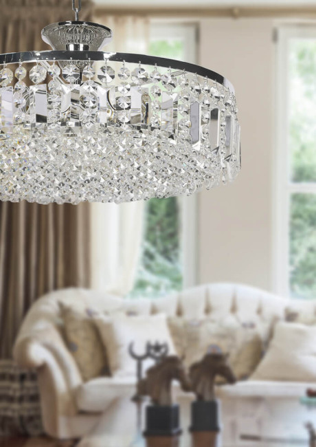 Люстра на штанге Arti Lampadari Sara E 1.3.40.503 S Люстра на штанге Arti Lampadari Sara E 1.3.40.503 S