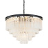 Подвесная люстра Delight Collection 1920s Odeon KR0387P-10A black/frost Подвесная люстра Delight Collection 1920s Odeon KR0387P-10A black/frost