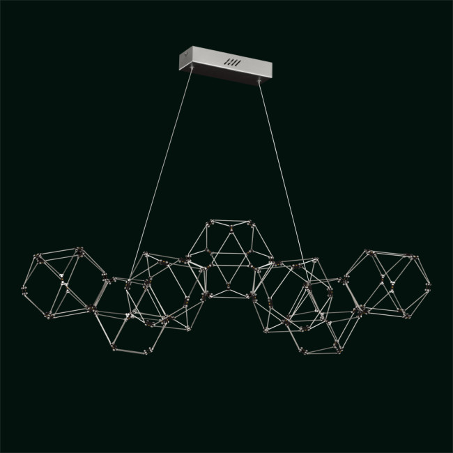 Подвесной светильник Delight Collection Lucciola MD18001068-7A chrome Подвесной светильник Delight Collection Lucciola MD18001068-7A chrome