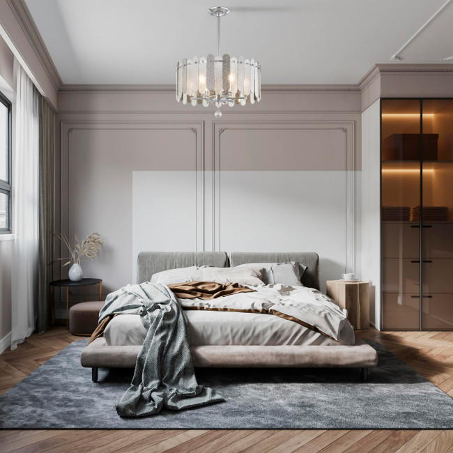 Люстра на штанге Arte Milano Sorrento 373109/6/350/500 CR Люстра на штанге Arte Milano Sorrento 373109/6/350/500 CR