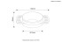 Встраиваемый светильник Crystal Lux CLT 079C1 WH Встраиваемый светильник Crystal Lux CLT 079C1 WH