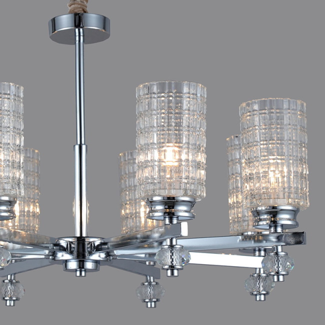 Подвесная люстра Illumico IL8678-8P-20 CR Подвесная люстра Illumico IL8678-8P-20 CR