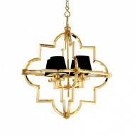 Подвесная люстра Delight Collection Mandeville KM0728P-4M gold/black Подвесная люстра Delight Collection Mandeville KM0728P-4M gold/black