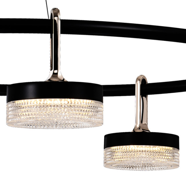 Подвесная люстра Delight Collection P0855-6C black Подвесная люстра Delight Collection P0855-6C black