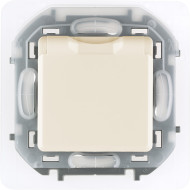 Розетка с/з со шторками с защитной крышкой Legrand Inspiria 673741