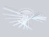 Потолочная люстра Ambrella Light Comfort LineTech FL6291 Потолочная люстра Ambrella Light Comfort LineTech FL6291