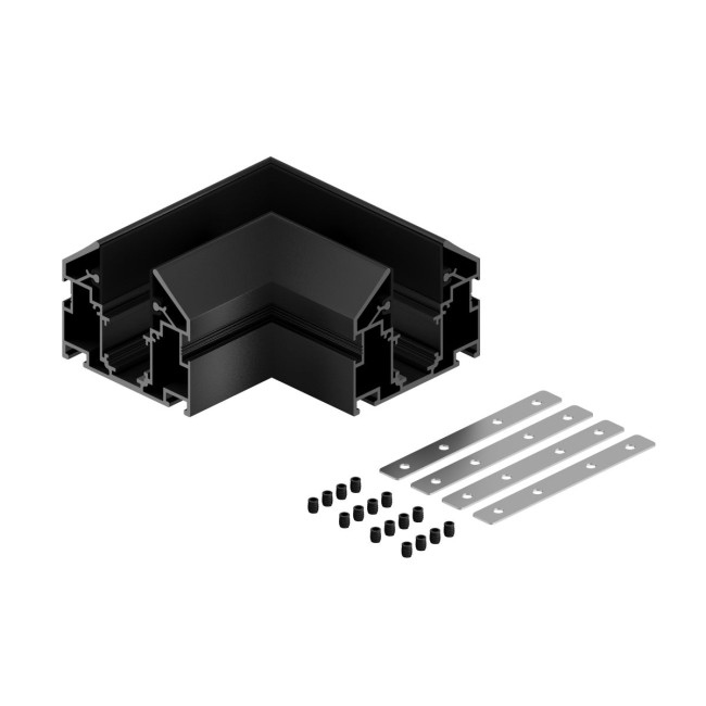 Коннектор угловой внутренний для шинопровода под натяжной потолок Hesby Lighting ElDeko HSBL_0187 Коннектор угловой внутренний для шинопровода под натяжной потолок Hesby Lighting ElDeko HSBL_0187