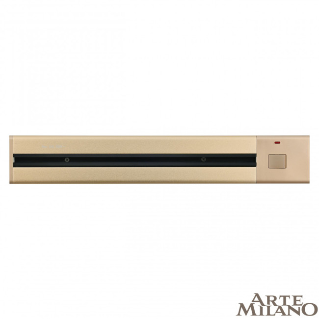 Накладной шинопровод с выключателем Arte Milano Am-track-sockets 385205TOB/50 Gold
