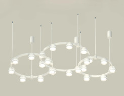 Комплект подвесного светильника Ambrella Light Techno Ring XR92082210 (A9208x3, C9241, C9236, C9231, N8477, N8461)
