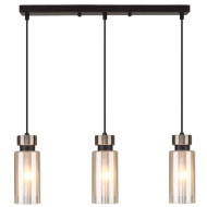 Подвесной светильник Eurosvet Amado 50115/3 черный Подвесной светильник Eurosvet Amado 50115/3 черный