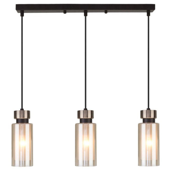 Подвесной светильник Eurosvet Amado 50115/3 черный Подвесной светильник Eurosvet Amado 50115/3 черный