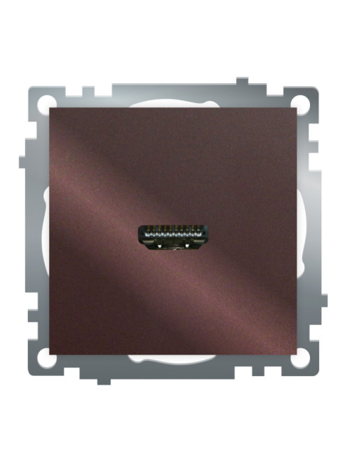 Розетка HDMI 2.1 Type A Stekker Катрин GLS00-7118-04 50064 Розетка HDMI 2.1 Type A Stekker Катрин GLS00-7118-04 50064