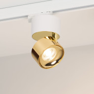 Трековый трехфазный светильник Arlight SP-PLURIO-TRACK-4TR-R77-9W Day4000 (WH-BRS, 36 deg, 230V) (IP20 Металл) 038100 Трековый трехфазный светильник Arlight SP-PLURIO-TRACK-4TR-R77-9W Day4000 (WH-BRS, 36 deg, 230V) (IP20 Металл) 038100