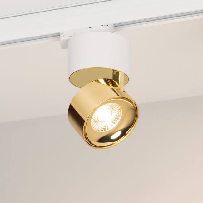 Трековый трехфазный светильник Arlight SP-PLURIO-TRACK-4TR-R77-9W Day4000 (WH-BRS, 36 deg, 230V) (IP20 Металл) 038100 Трековый трехфазный светильник Arlight SP-PLURIO-TRACK-4TR-R77-9W Day4000 (WH-BRS, 36 deg, 230V) (IP20 Металл) 038100