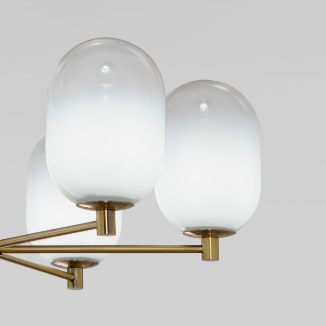 Люстра на штанге Eurosvet Loona 60161/6 латунь a065611 Люстра на штанге Eurosvet Loona 60161/6 латунь a065611