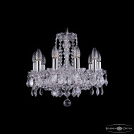 Подвесная люстра Bohemia Ivele Crystal 1402/10/141 Ni Leafs Подвесная люстра Bohemia Ivele Crystal 1402/10/141 Ni Leafs