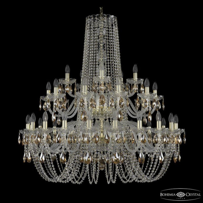 Подвесная люстра Bohemia Ivele Crystal 1402/20+10+5/400/2d G K721
