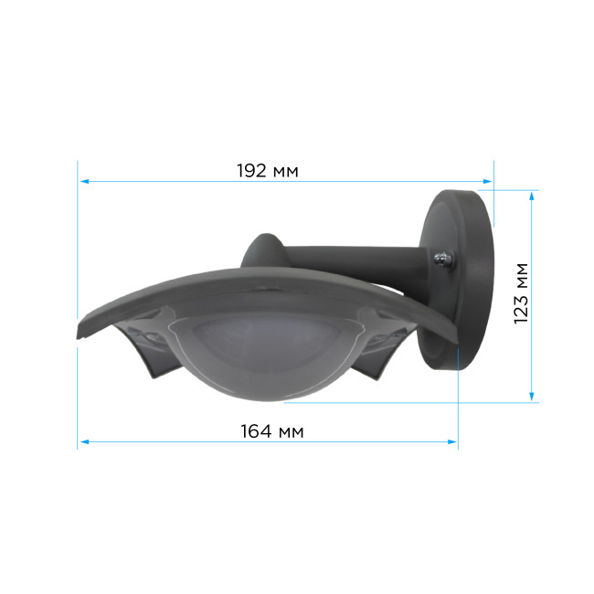 Уличный настенный светильник Apeyron Дели ДБУ 07-8-004 У1 11-202 Уличный настенный светильник Apeyron Дели ДБУ 07-8-004 У1 11-202