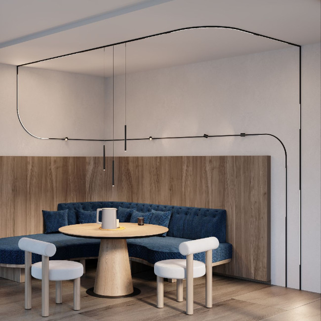 Трековый магнитный светильник Maytoni Basis TR190-1-5W4K-B Трековый магнитный светильник Maytoni Basis TR190-1-5W4K-B