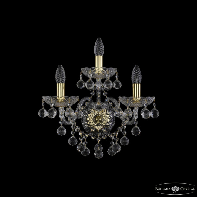 Бра Bohemia Ivele Crystal 1409B/2+1/160/XL G Бра Bohemia Ivele Crystal 1409B/2+1/160/XL G