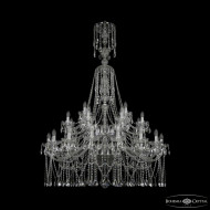 Подвесная люстра Bohemia Ivele Crystal 1413/16+8+4/400/XL-163/2d Ni