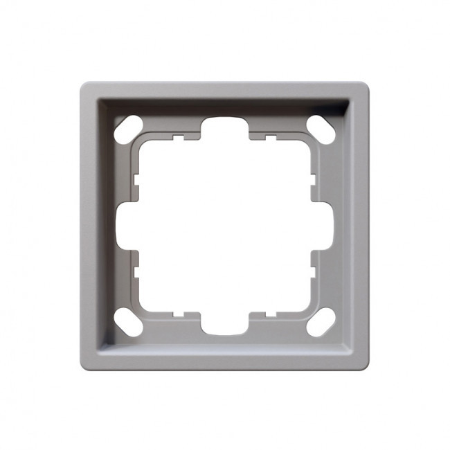 Рамка серия FD 1-постовая, цвет Белый матовый (soft touch) Jasmart FD1001PWM Рамка серия FD 1-постовая, цвет Белый матовый (soft touch) Jasmart FD1001PWM