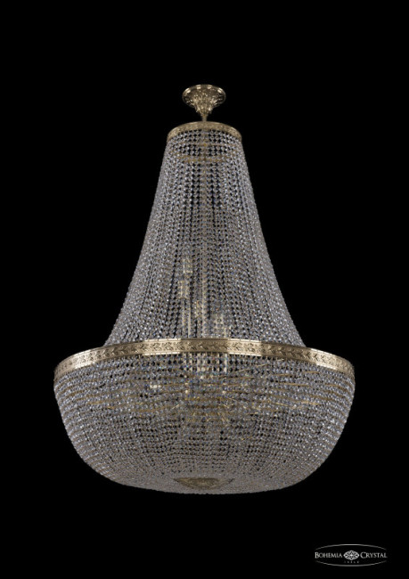 Люстра на штанге Bohemia Ivele Crystal 19051/H2/90IV G Люстра на штанге Bohemia Ivele Crystal 19051/H2/90IV G