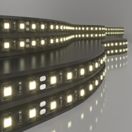 Светодиодная лента Elektrostandard 24V 14,4W 60Led 5050 IP20 теплый белый, Black, 5м 4690389172168 Светодиодная лента Elektrostandard 24V 14,4W 60Led 5050 IP20 теплый белый, Black, 5м 4690389172168