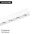 Трековый магнитный светильник Arlight MAG-DOTS-25-L200-6W Warm3000 050049 Трековый магнитный светильник Arlight MAG-DOTS-25-L200-6W Warm3000 050049
