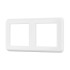 Рамка двухместная Arlight FRM-VERSA-PL-2-WH 043776