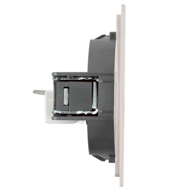 Розетка компьютерная 1-местная RJ-45 (механизм) Stekker Мия RST00-3117-08 50480