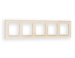 Рамка пятиместная Ambrella Volt Platos AF330305