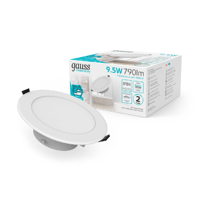 Встраиваемый светильник Gauss Downlight 999420209 Встраиваемый светильник Gauss Downlight 999420209