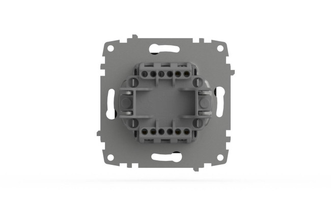 Выключатель двухклавишный ELBI Zena Vega 609-014800-202 Выключатель двухклавишный ELBI Zena Vega 609-014800-202