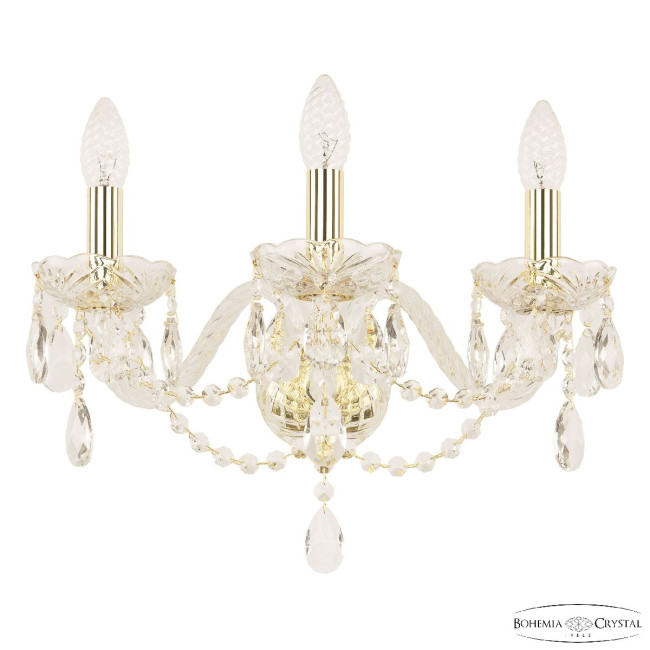 Бра Bohemia Ivele Crystal 116B/3/165 G Бра Bohemia Ivele Crystal 116B/3/165 G