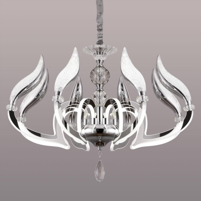 Подвесная светодиодная люстра Citilux Diva EL339P08 Подвесная светодиодная люстра Citilux Diva EL339P08