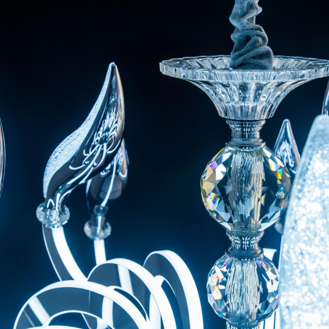 Подвесная светодиодная люстра Citilux Diva EL339P08 Подвесная светодиодная люстра Citilux Diva EL339P08