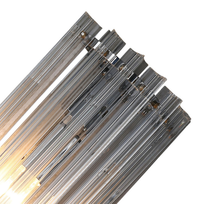 Настенный светильник Delight Collection Murano Glass KR0116W-1 chrome Настенный светильник Delight Collection Murano Glass KR0116W-1 chrome