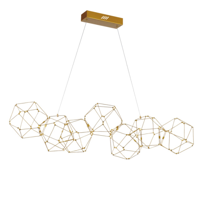 Подвесной светильник Delight Collection Lucciola MD18001068-7A matt gold Подвесной светильник Delight Collection Lucciola MD18001068-7A matt gold