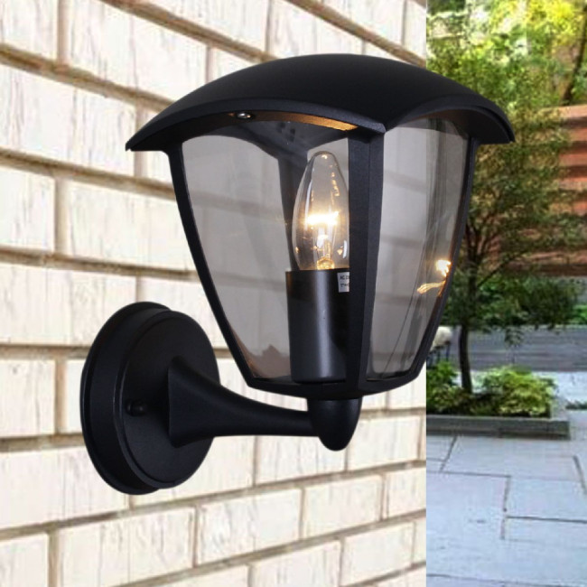 Уличный настенный светильник Reluce 08301-9.2-001SJ BK Уличный настенный светильник Reluce 08301-9.2-001SJ BK