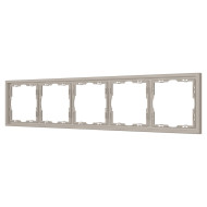 Рамка пластиковая Arlight FRM-NOBE-SFPL-5-CA 059462