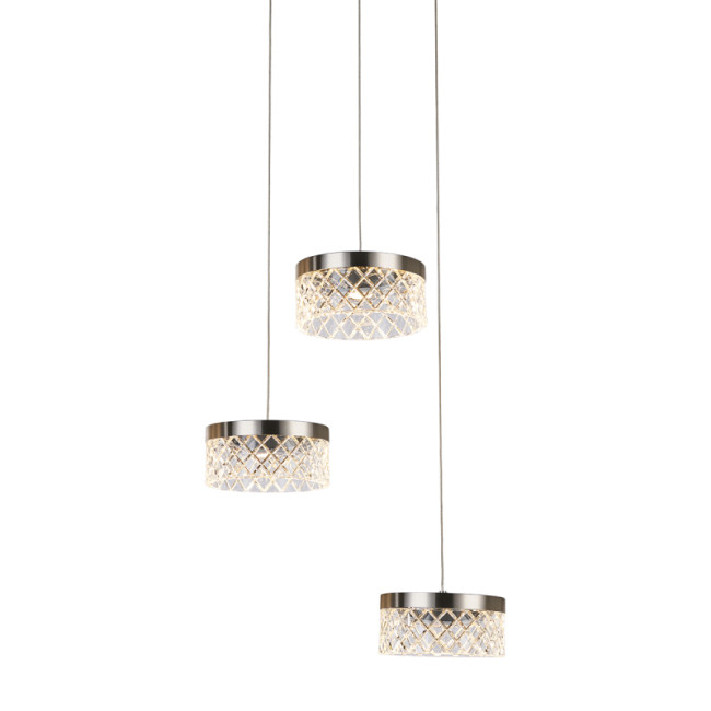 Подвесной светильник Delight Collection MD21020075 MD21020075-3A satin nickel Подвесной светильник Delight Collection MD21020075 MD21020075-3A satin nickel