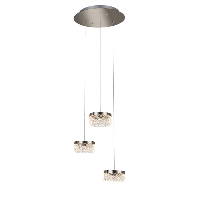 Подвесной светильник Delight Collection MD21020075 MD21020075-3A satin nickel Подвесной светильник Delight Collection MD21020075 MD21020075-3A satin nickel