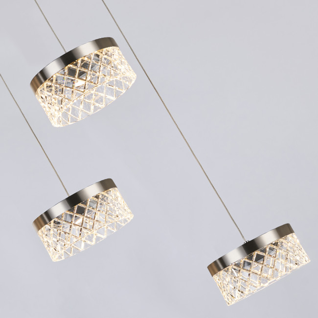 Подвесной светильник Delight Collection MD21020075 MD21020075-3A satin nickel Подвесной светильник Delight Collection MD21020075 MD21020075-3A satin nickel