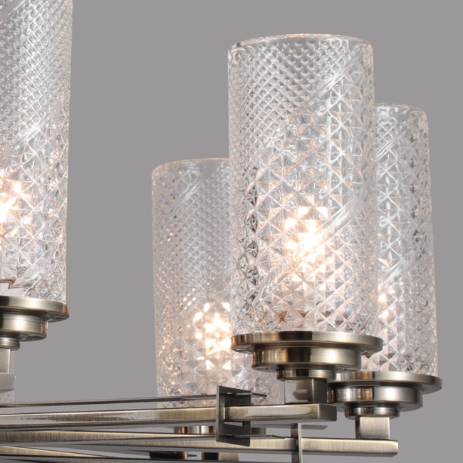 Подвесная люстра Illumico IL8682-10P-10 BR Подвесная люстра Illumico IL8682-10P-10 BR