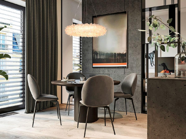 Подвесная люстра Delight Collection Stone Light BRCH9119-80 Подвесная люстра Delight Collection Stone Light BRCH9119-80