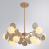 Люстра на штанге Arte Lamp Peacock A1369SP-10GY Люстра на штанге Arte Lamp Peacock A1369SP-10GY
