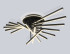 Потолочная люстра Ambrella Light Comfort LineTech FL6292 Потолочная люстра Ambrella Light Comfort LineTech FL6292