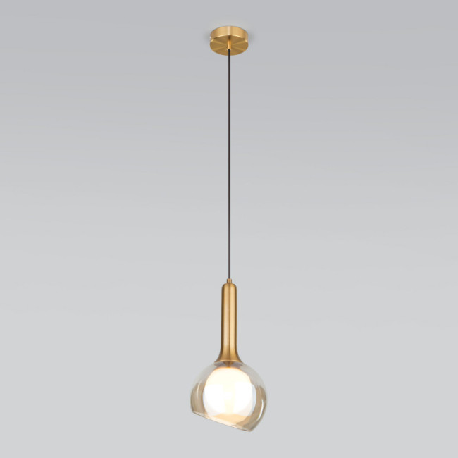 Подвесной светильник Eurosvet 50188/1 янтарный